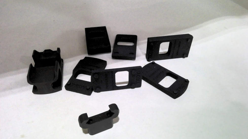 EDEMO Troy Industries OPMOD Universal Red Dot Mount, Black, SMOU-UNV-RDBT-00, EDEMO1