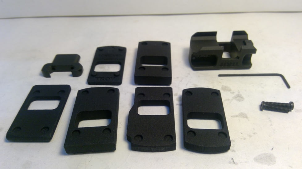 EDEMO Troy Industries OPMOD Universal Red Dot Mount, Black, SMOU-UNV-RDBT-00, EDEMO4