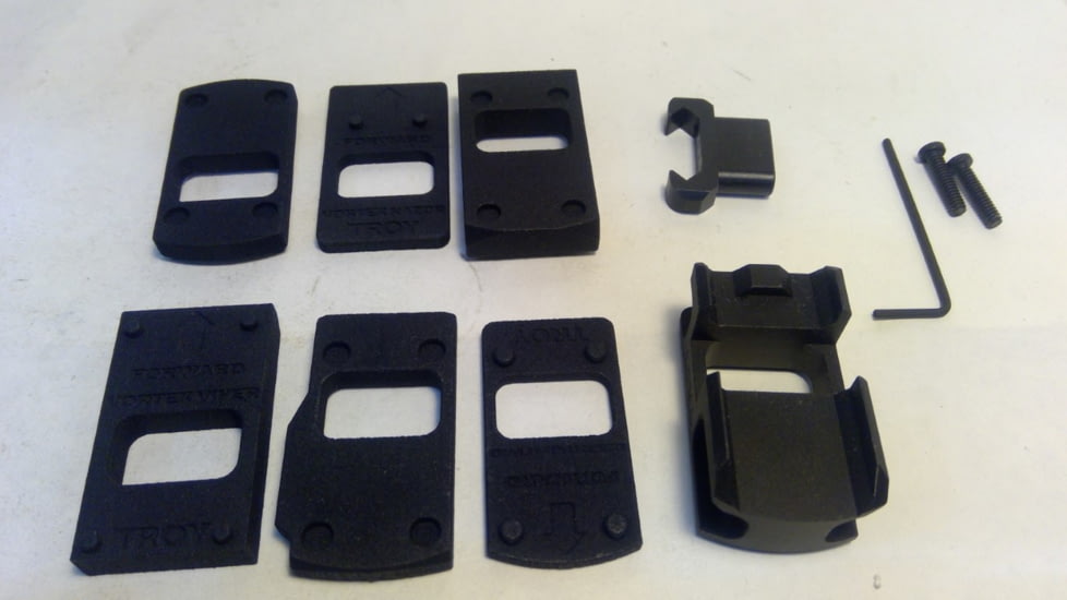 EDEMO Troy Industries OPMOD Universal Red Dot Mount, Black, SMOU-UNV-RDBT-00, EDEMO5