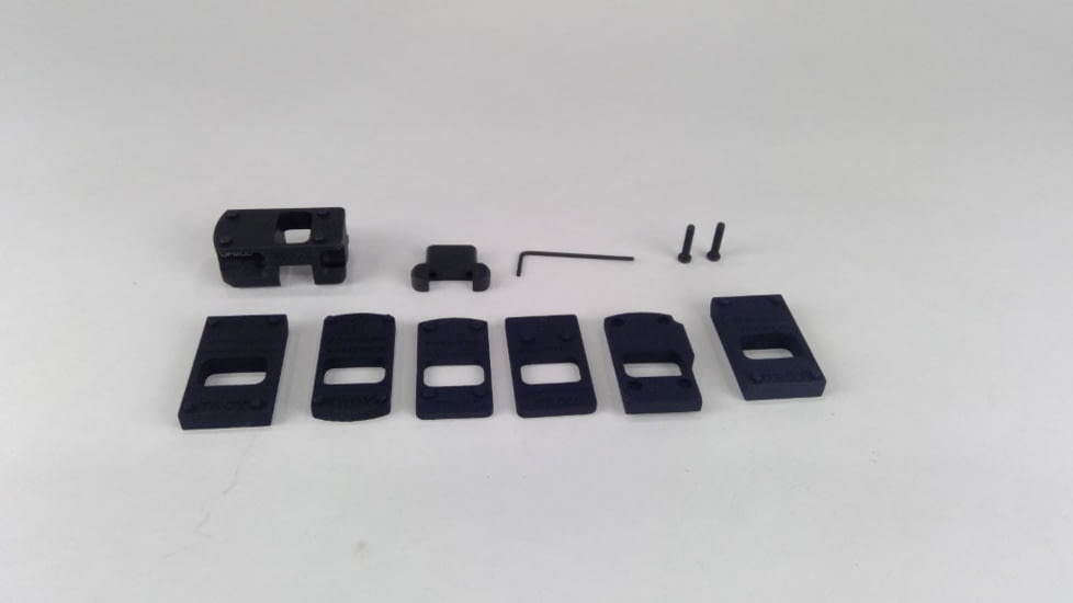 EDEMO Troy Industries OPMOD Universal Red Dot Mount, Black, SMOU-UNV-RDBT-00, EDEMO6