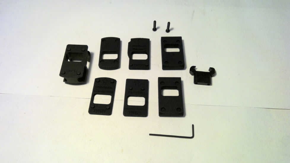 EDEMO Troy Industries OPMOD Universal Red Dot Mount, Black, SMOU-UNV-RDBT-00, EDEMO8