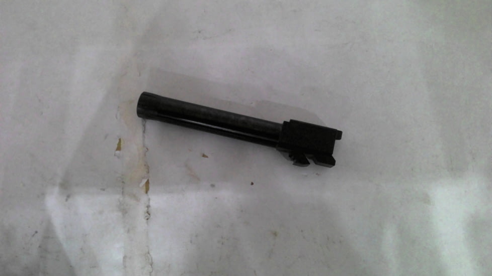 EDEMO TRYBE Defense GLOCK 22/31 9mm Threaded Conversion Pistol Barrel, 1/2 x 28, 416R Stainless Steel, Titanium DLC, TPBCONVG22-31-DLC, EDEMO2