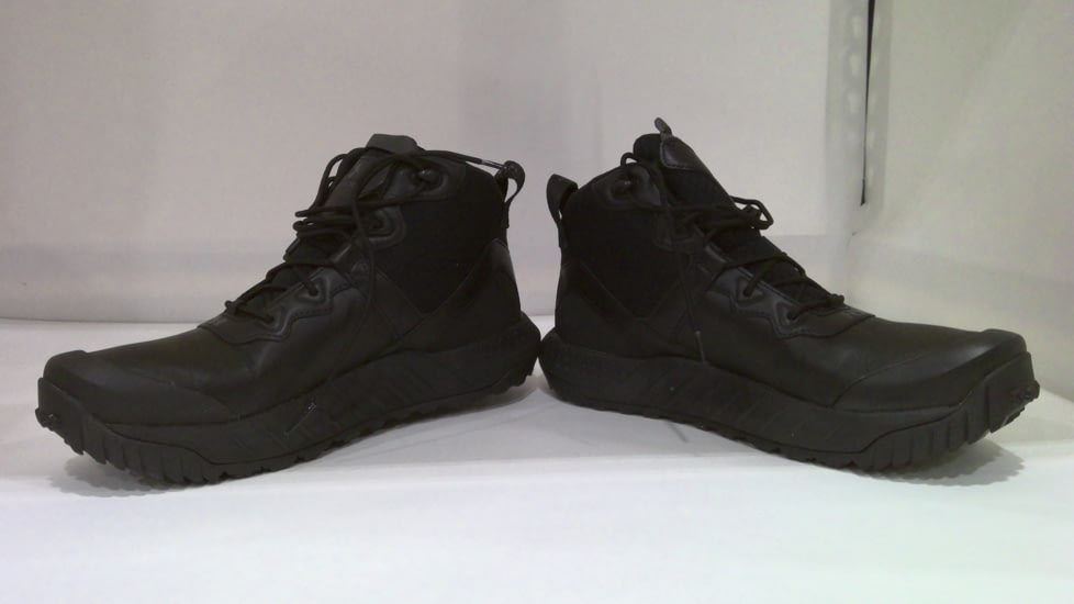 EDEMO Under Armour Micro G Valsetz Mid LWP Boots - Men's, Black/Black, 9.5 US, 302433400195, EDEMO1