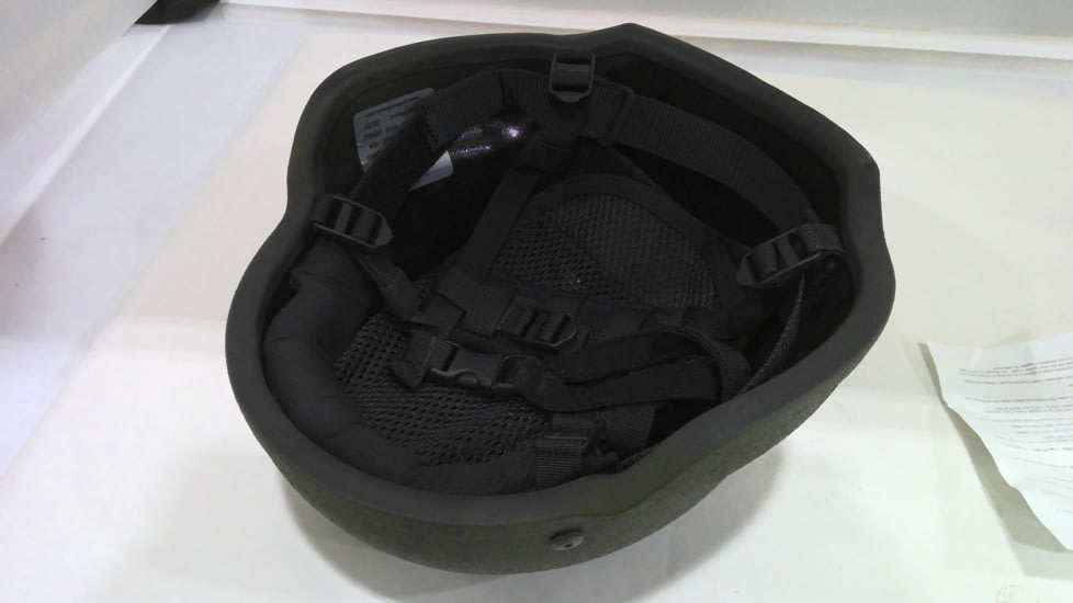 USED United Shield ACH Ballistic Helmet Level IIIA LE Style Mid Cut w/ 4pt Harness System, OD Green, Large ACH-MICH LE - MID CUT-OD-LG, EDEMO1, Used, Condition Like New, Inspect and Rebox