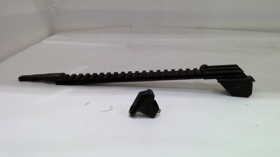 EDEMO UTG Pro AK47 19-Slot Low Pro Picatinny Rail, QD, Rear Sight, Black, MTU014, EDEMO1