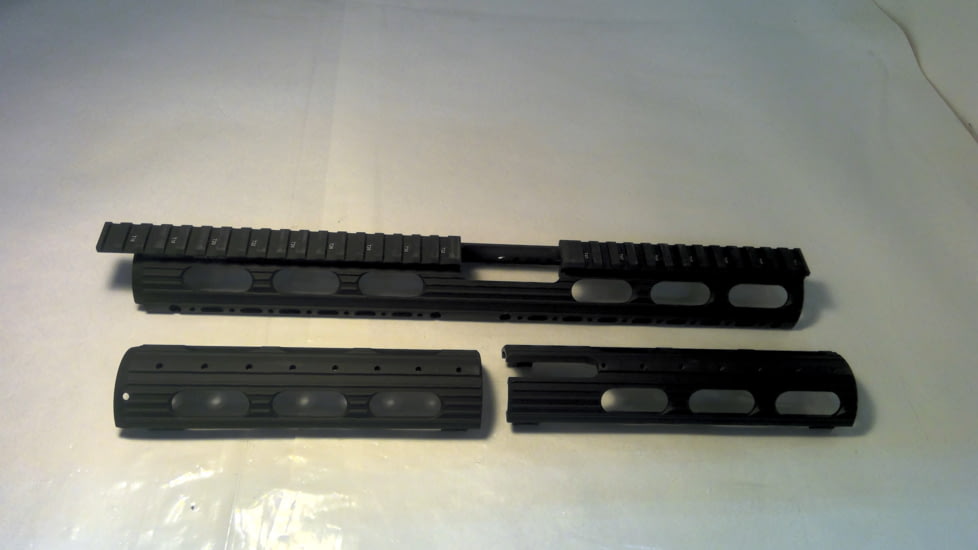 EDEMO UTG Pro AR15 15in Carbine Length SuperSlim Drop-in Handguard, Black, MTU015SS, EDEMO1