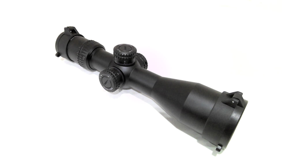 EDEMO Vector Optics Veyron Rifle Scope, 3-12x44mm, First Focal Plane, 30mm Tube, MPR-4 Non-Illuminated Reticle, 6061-T6, Black, SCFF-21, EDEMO1