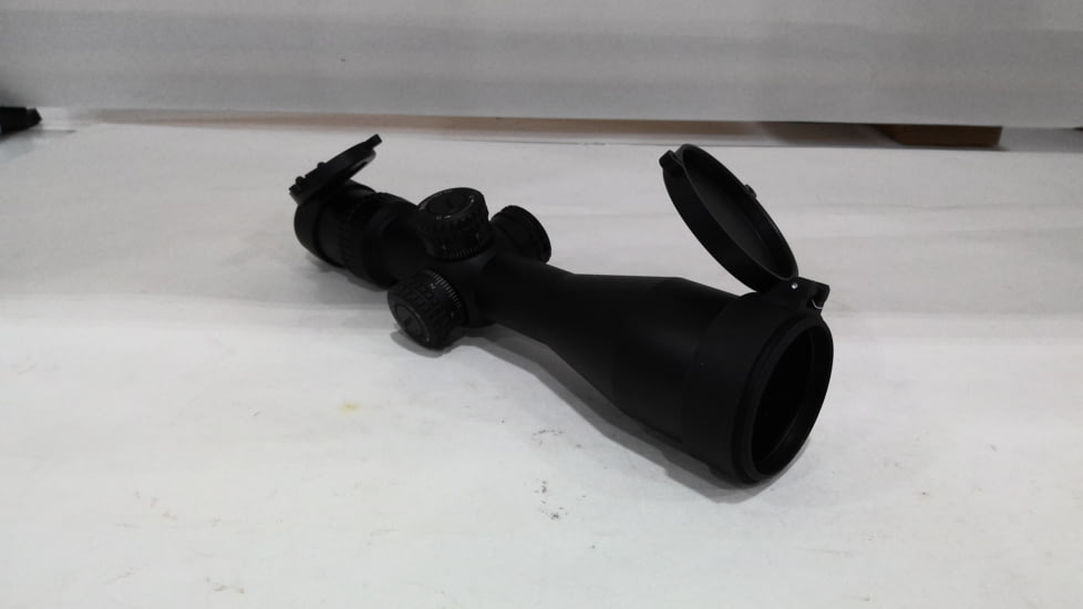 EDEMO Vector Optics Veyron Rifle Scope, 3-12x44mm, First Focal Plane, 30mm Tube, MPR-4 Non-Illuminated Reticle, 6061-T6, Black, SCFF-21, EDEMO3