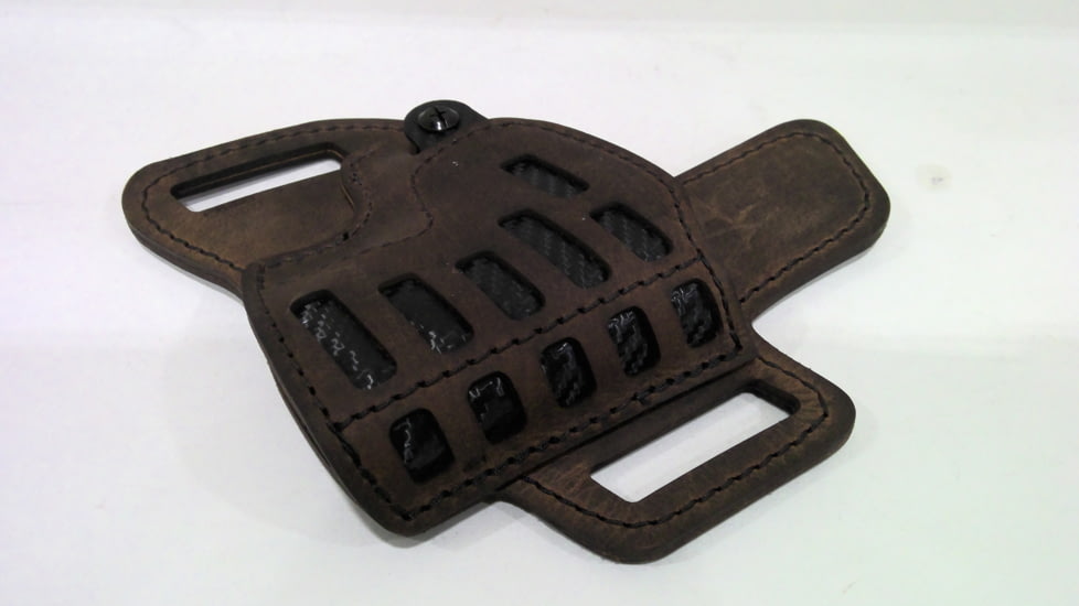 EDEMO Versacarry Vc Compound Holster Owb Kydex Leather Rh Sig P365 Brown, EDEMO1