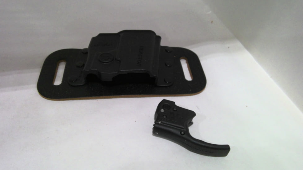 EDEMO Viridian Reactor 5 Green Laser Sight for Smith and Wesson M&amp;P Shield with ECR Hybrid Belt Holster R5-Shield, EDEMO1