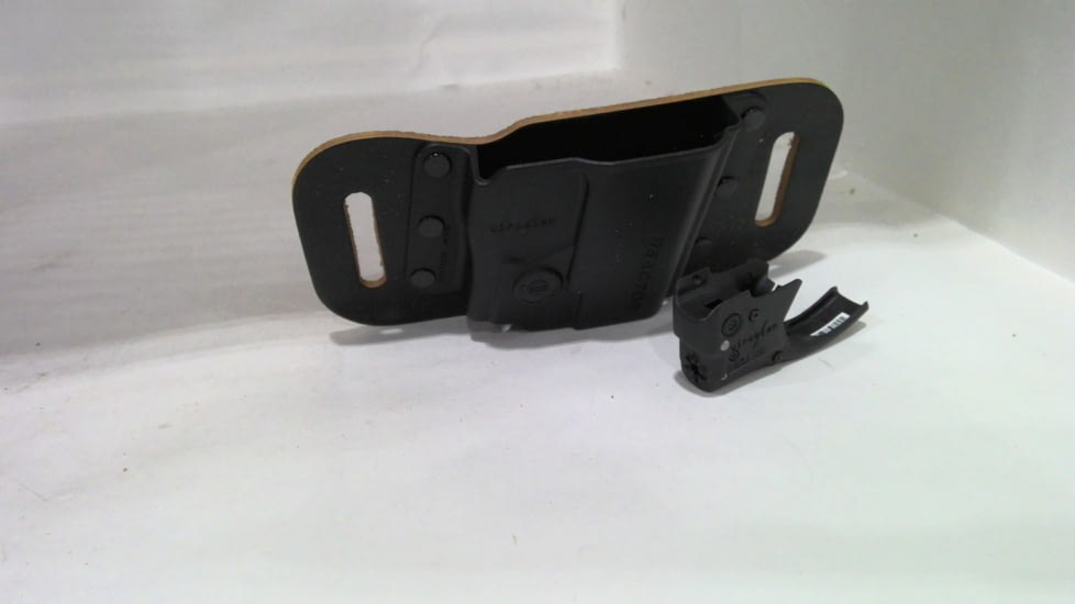 EDEMO Viridian Reactor 5 Green Laser Sight for Smith and Wesson M&amp;P Shield with ECR Hybrid Belt Holster R5-Shield, EDEMO1