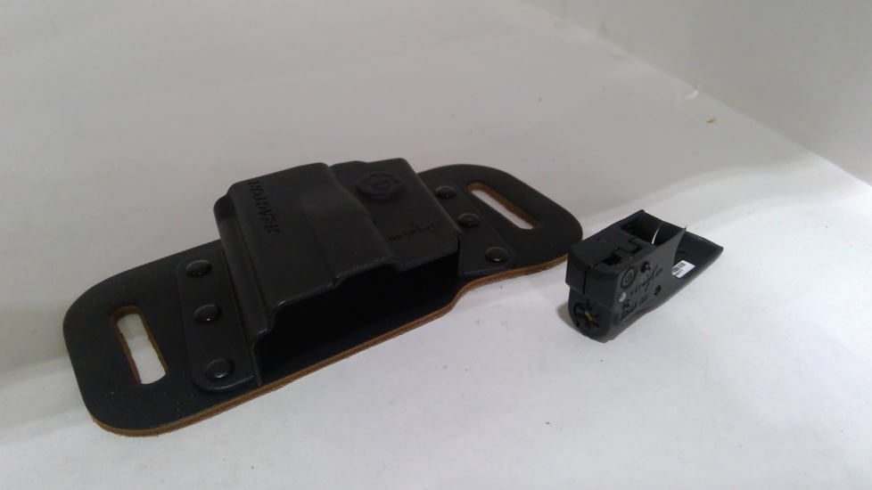 EDEMO Viridian Reactor 5 Red Laser Sight For Glock 26/27 featuring ECR Includes Hybrid Belt Holster R5-R-G26/27, EDEMO1