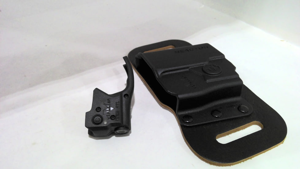 EDEMO Viridian Reactor Tactical Light for S&amp;W M&amp;P Shield, with ECR and Radiance with Hybrid Belt Holster, RTL-Shield, EDEMO1