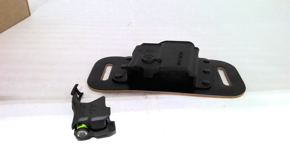 EDEMO Viridian Reactor Tactical Light for S&amp;W M&amp;P Shield, with ECR and Radiance with Hybrid Belt Holster, RTL-Shield, EDEMO2