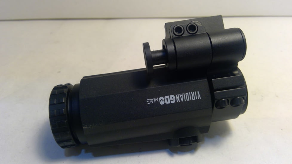 EDEMO Viridian Weapon Technologies GDO MAG 3X Green Dot Optic, FTS, Black, 981-0028, EDEMO2