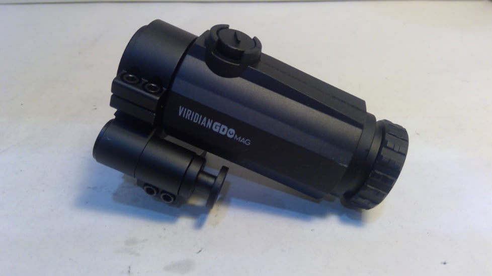 EDEMO Viridian Weapon Technologies GDO MAG 3X Green Dot Optic, FTS, Black, 981-0028, EDEMO3