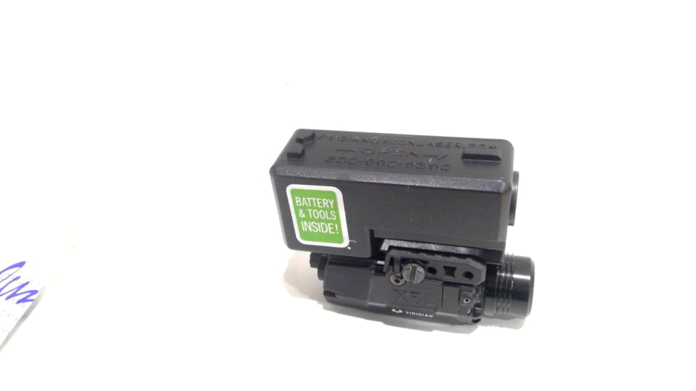EDEMO Viridian X5L GEN2 Universal Green Laser Sight, 178 Lumen Tactical Light w/Remote Switch for Rifles/Shotguns, Black, X5L-RS, EDEMO2
