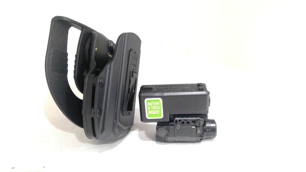 EDEMO Viridian X5L Universal Green Laser Sight, 178 Lumen Tactical Light w/TacLoc Holster, Sig P220/226/229, Black, X5L-PACK-X9, EDEMO1