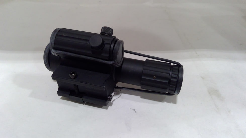 EDEMO VISM DUO 4X34mm with Offset Green Dot - LEFT Hand VDUO434DGBLH, EDEMO1