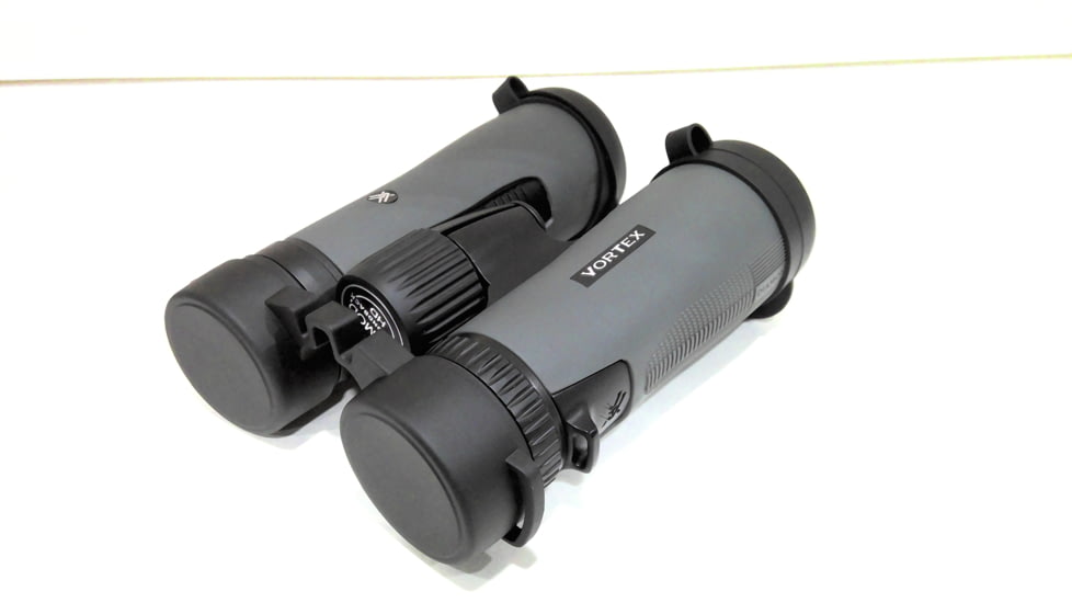 EDEMO Vortex OPMOD Diamondback HD 10x42mm Roof Prism Binoculars, Wolf Gray, DB-215-OP, EDEMO1