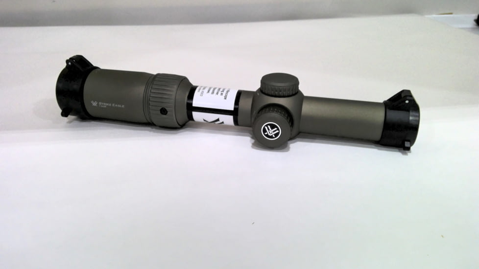 EDEMO Vortex OPMOD Strike Eagle Limited Edition Rifle Scope, 1-6x24mm, 30 mm Tube, Second Focal Plane, AR-BDC3 Reticle, Hard Anodized, FDE, SE-1624-2OP, EDEMO1