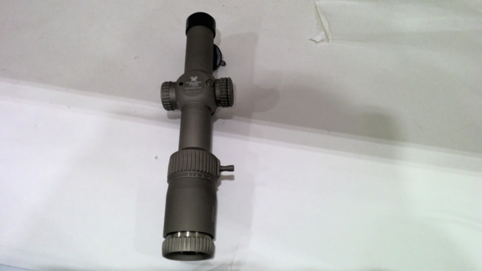 EDEMO Vortex OPMOD Strike Eagle Rifle Scope, 1-8x24mm, 30mm Tube, Second Focal Plane, AR-BDC3 Reticle, FDE, SE-1824-2-OP, EDEMO1
