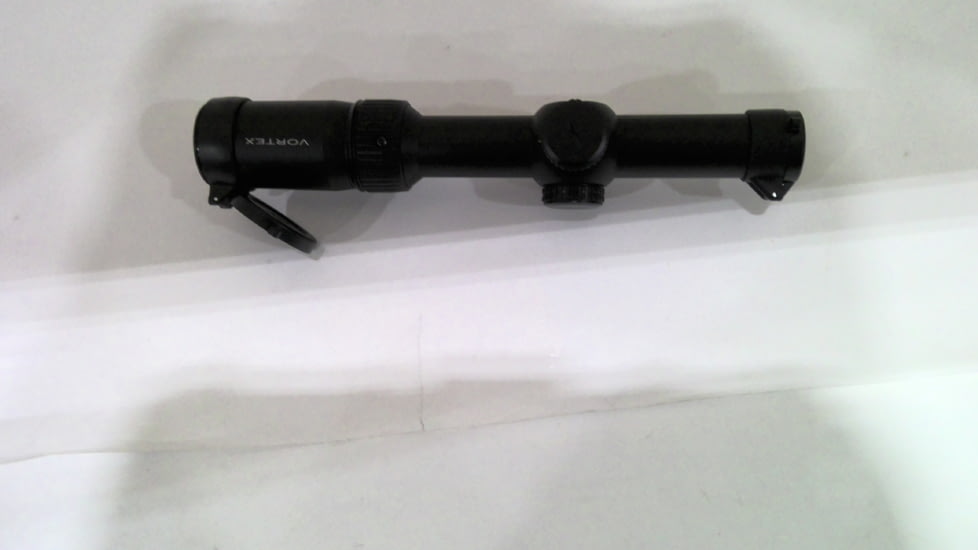 EDEMO Vortex Strike Eagle 1-6x24mm Rifle Scope, 30mm Tube, Second Focal Plane, Black, Matte, Red AR-BDC3 Reticle, MOA Adjustment, SE-1624-2, EDEMO1