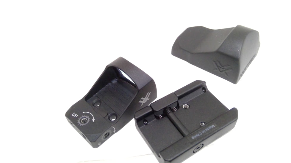 EDEMO Vortex Viper 1x24mm 6 MOA Red Dot Sight, CR2032 Battery, Black, VRD-6, EDEMO1