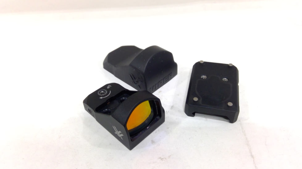 EDEMO Vortex Viper 1x24mm 6 MOA Red Dot Sight, CR2032 Battery, Black, VRD-6, EDEMO2