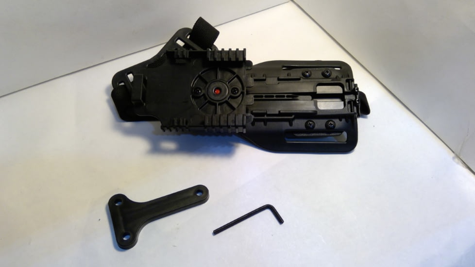 EDEMO Wilder Tactical Modified QUBL w/ 1in Leg Strap, Cobra FM Buckle, Black, MQUBLLSBK1FM, EDEMO2