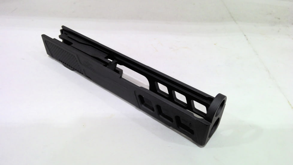 EDEMO Zaffiri Precision RTS Glock 43/43X ZPS.P Pistol Slide RMSc Cut, Sniper Grey, ZPS.P.43.SG, EDEMO1