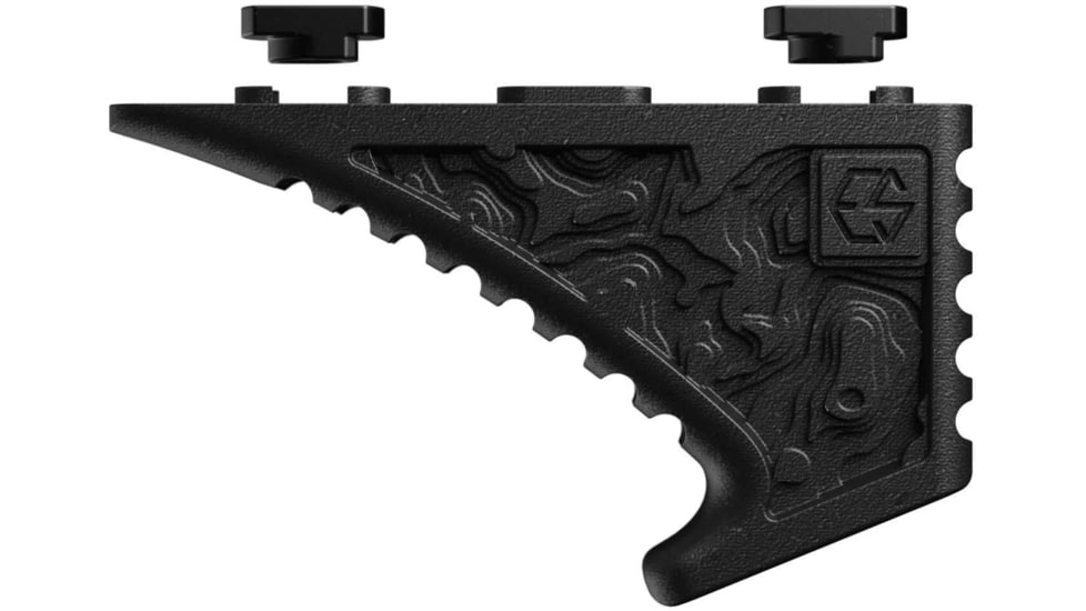 Edgar Sherman Design Enhanced Fore Long Gun Angled Grips, M-LOK, Matte, Black, EFG-1.5-BLK