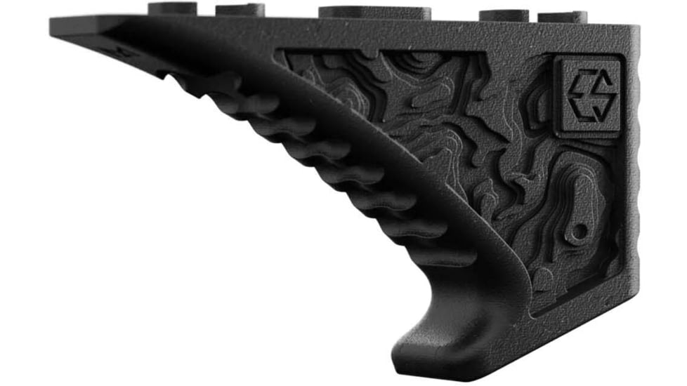 Edgar Sherman Design Enhanced Fore Long Gun Angled Grips, M-LOK, Matte, Black, EFG-1.5-BLK
