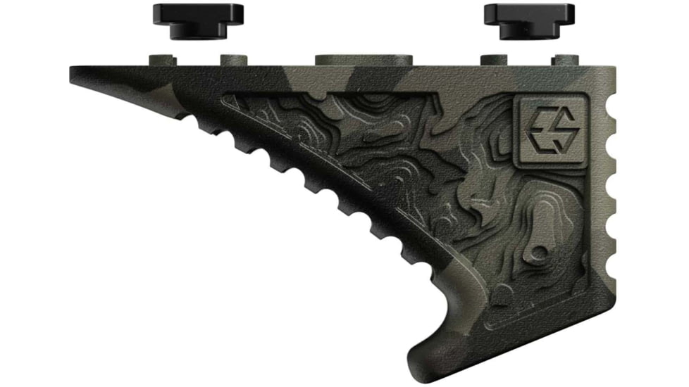 Edgar Sherman Design Enhanced Fore Long Gun Angled Grips, M-LOK, Matte, MultiCam Black, EFG-1.5-MCB