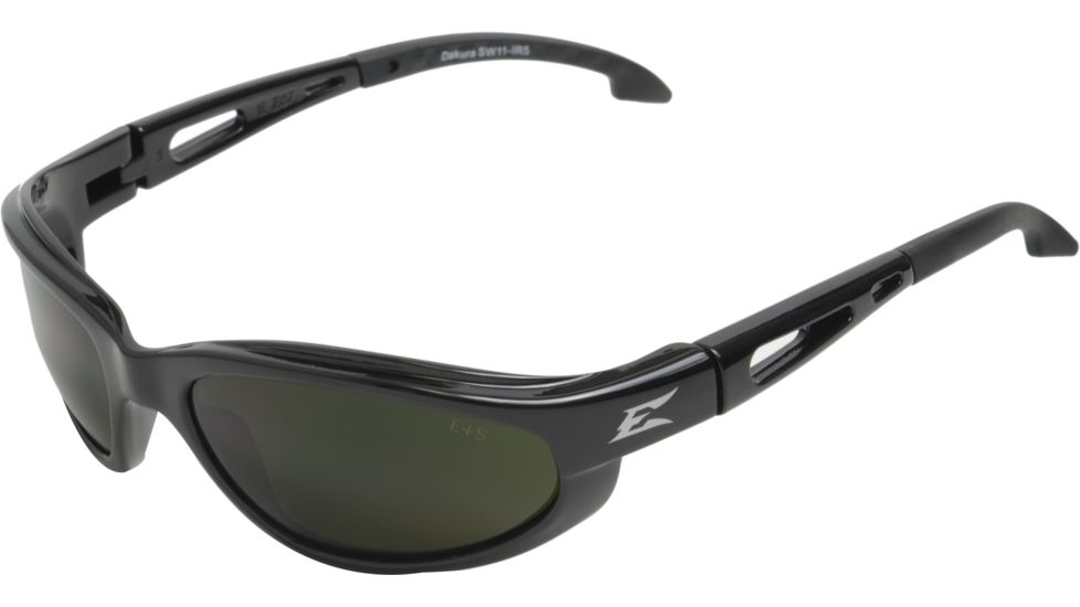 Edge Eyewear Dakura Safety Glasses Black Frame Medium Welding Ir 5 0 Lens Sw11 Ir5