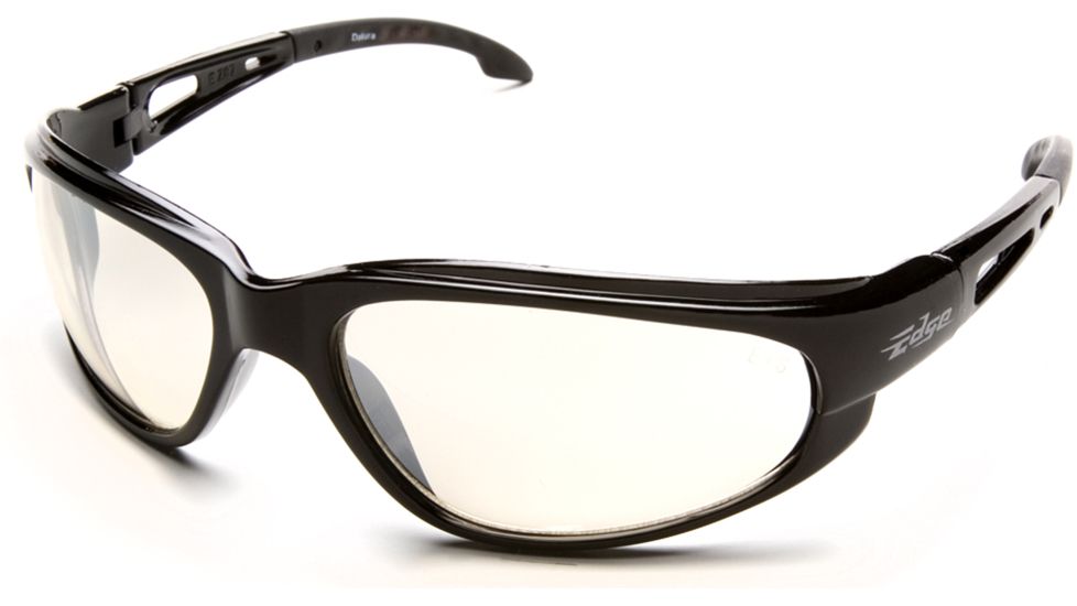 Dakura Safety Glasses - Black Frame, Clear Vapor Shield Lens SW111VS