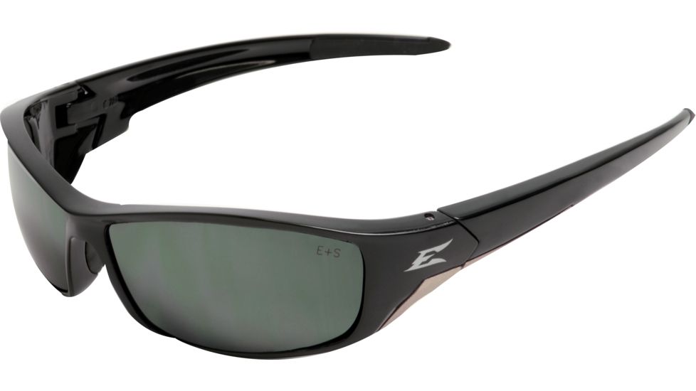 Edge Eyewear Reclus Safety Glasses Black Frame G15 Silver Mirror Polarized Tsr21 G15 7