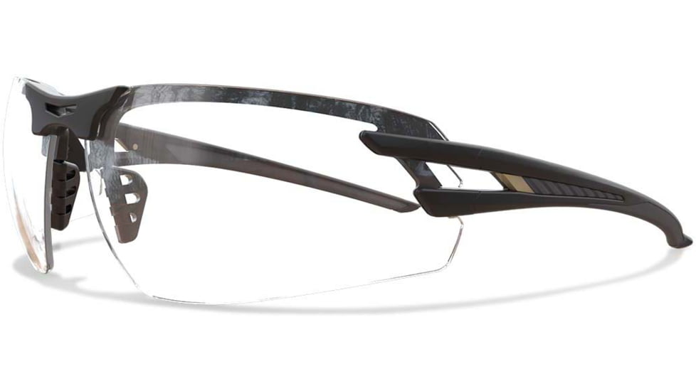 Edge Eyewear Salita - Black Frame / Clear Vapor Shield Lenses, Black Frame, SL111VS