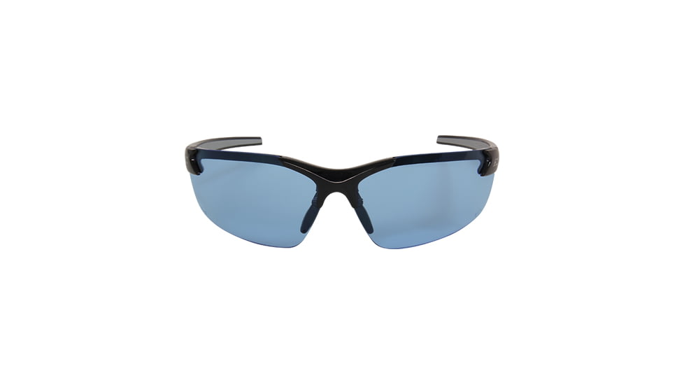 Edge Eyewear Zorge G2 Safety Glasses Black Frame / Light Blue Lenses, Universal DZ113-G2