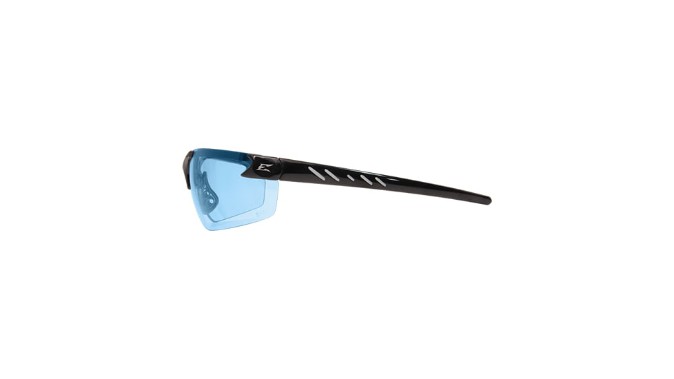 Edge Eyewear Zorge G2 Safety Glasses Black Frame / Light Blue Lenses, Universal DZ113-G2