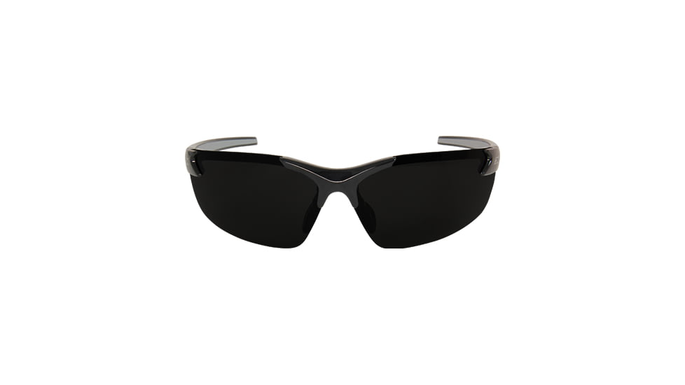 Edge Eyewear Zorge G2 Safety Glasses Black Frame / Smoke 2.0 Magnification Lenses, Universal DZ116-2.0-G2