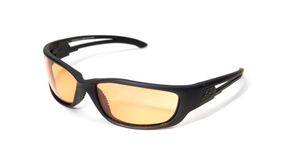 Edge Tactical Blade Runner XL Sunglasses, Black Frame, Tiger's Eye Lens, SBR-XL610