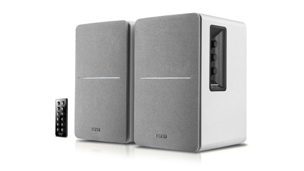 Edifier R1280DB Powered 2.0 Bookshelf Speakers, White, Medium, 4007620