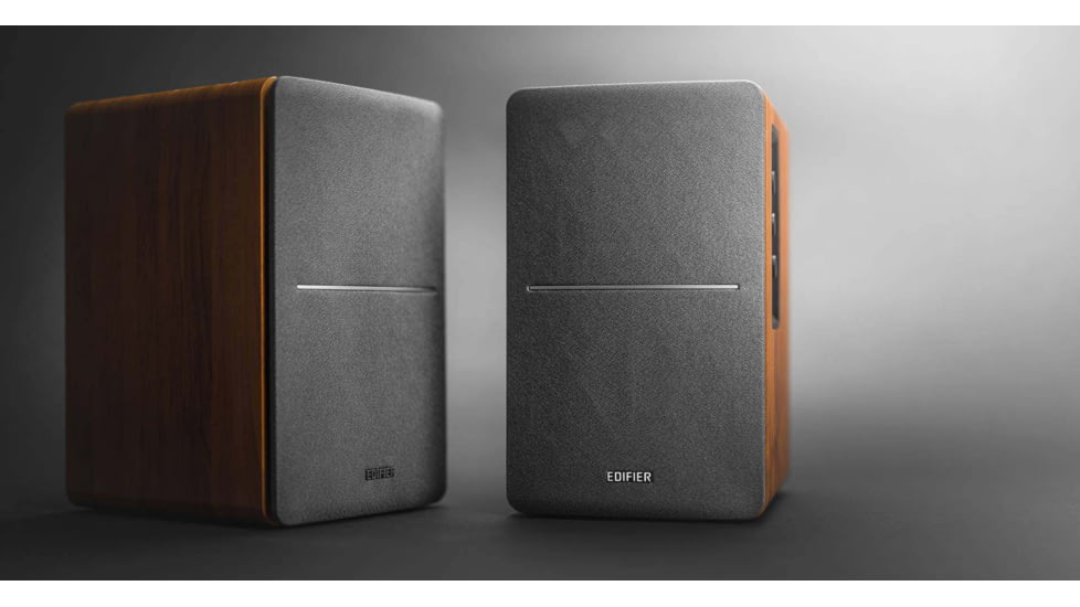 Edifier R1280DB Powered Bookshelf Bluetooth Speakers, Brown, 4003066