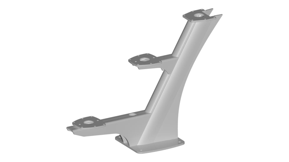 Edson Marine Series 36" Triple Mount f/ Dome Radars Vision 39931