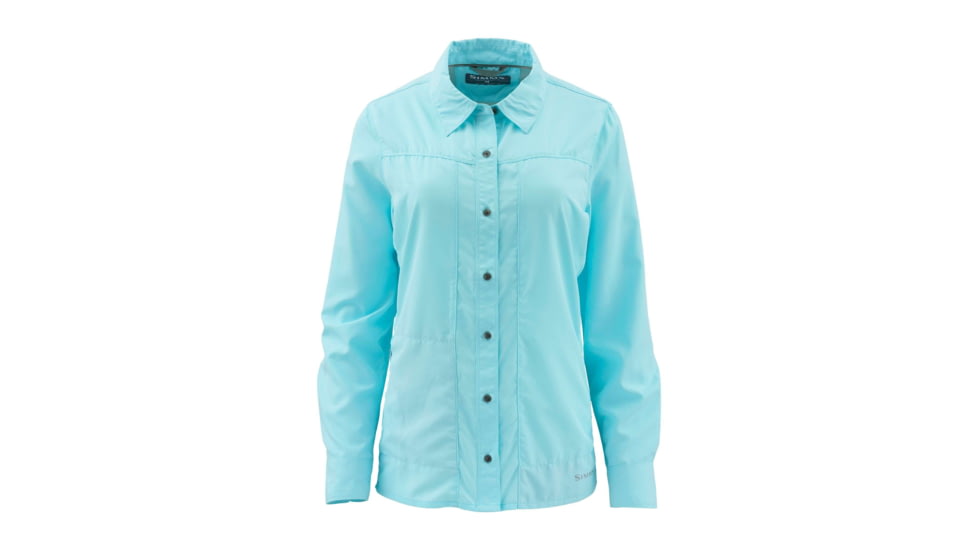 Simms Fishing Products Isle Shirts - Womens, Sea Breeze, XL, 12086-505-50