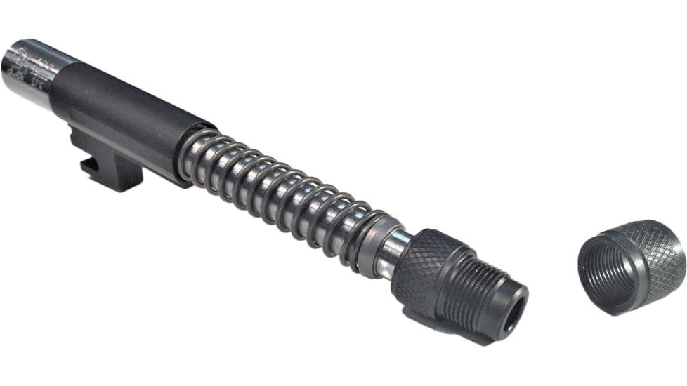 EFK Fire Dragon FN 57 MK3/MRD Threaded 10X1mm RH 55in With Adapter, Polished Stainless, FN57MK3TH