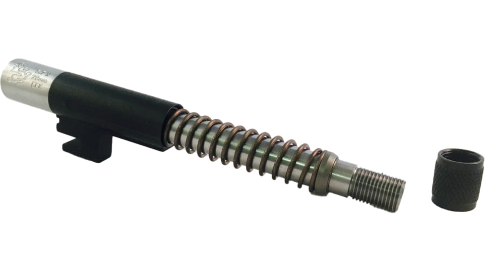 EFK Fire Dragon FN 57 MK3/MRD Threaded 10X1mm RH 55in With Adapter, Polished Stainless, FN57MK3TH