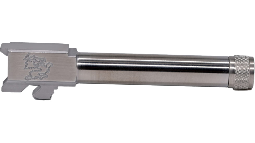 EFK Fire Dragon FN FNS, FNX Full Size 9mm, Threaded 1/2X28 RH, Polished Stainless, FNX-S9THRPS