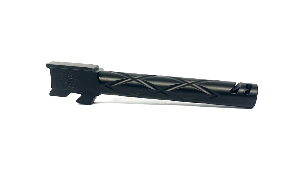 EFK Fire Dragon Glock 22/31 9mm Conversion, Extended Ported, Diamond Fluted Black Nitride, GK22319DFPBC